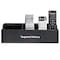 Dacasso Black Leatherette Remote Control Organizer AG-1395 - alternate 2